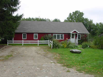 Red Sneakers building exterior